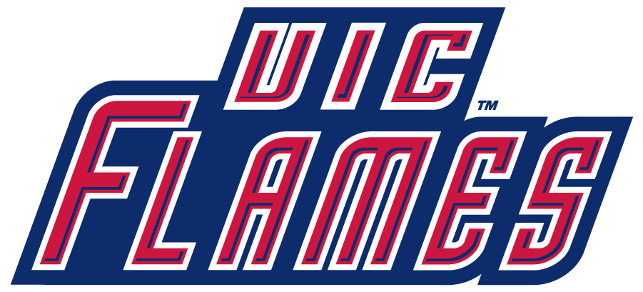 Illinois-Chicago Flames 1996-2010 Wordmark Logo t shirts iron on transfers
